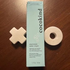Cocokind Electrolyte Skincare Water Cream Lightweight Gel Moisturizer NIB 1.7 Oz
