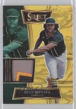 2022 Panini Select Select Swatches Gold Prizm 2/10 Sean Manaea #SELS-SM 8u9