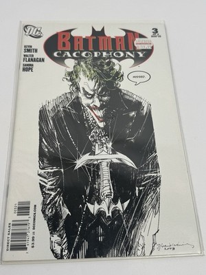 Batman: Cacophony #3 Bill Sienkiewicz Variant Joker Cover DC Comics 1st Edition