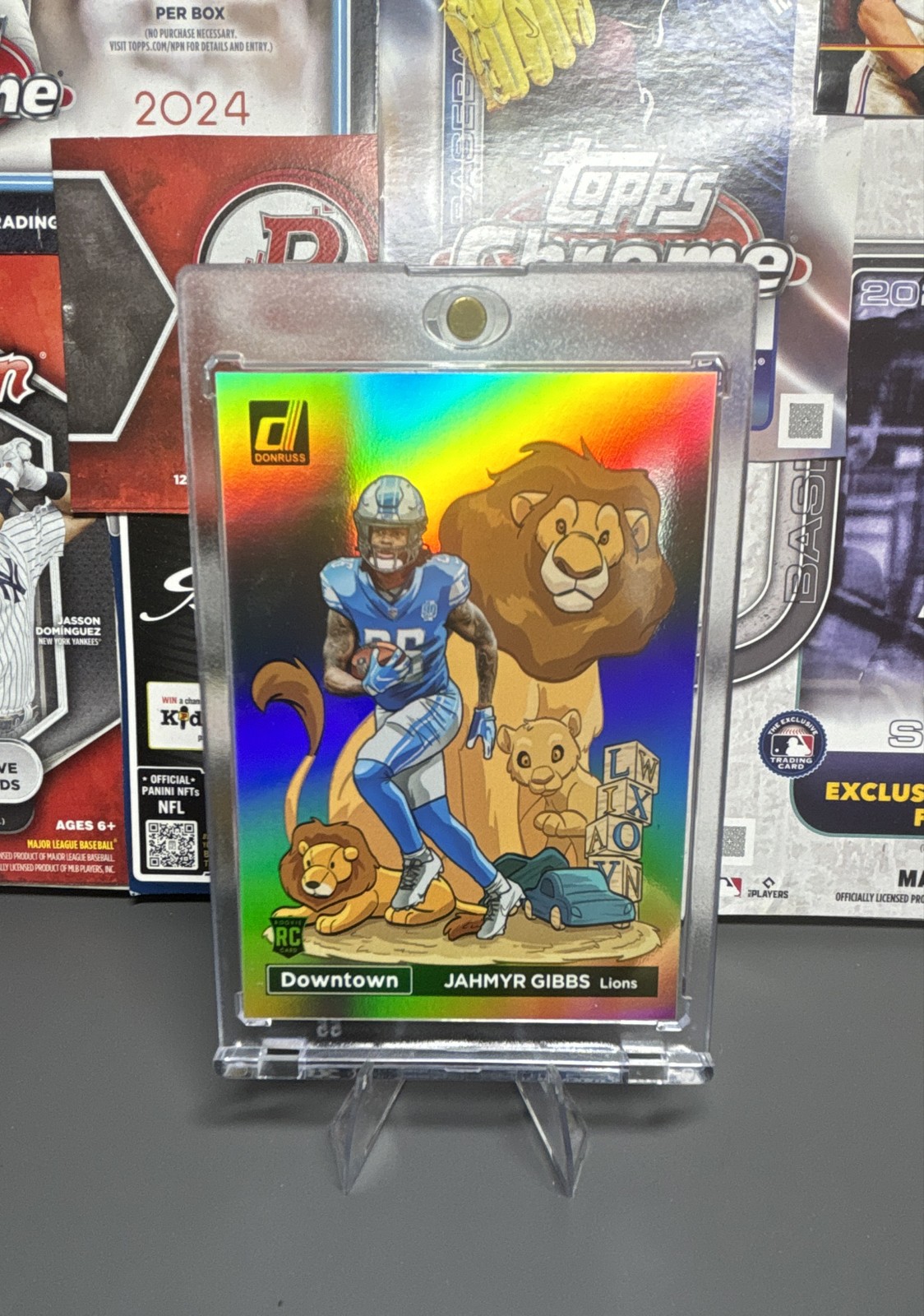 2023 Panini Donruss - Downtown! Jahmyr Gibbs #D-11 (RC)