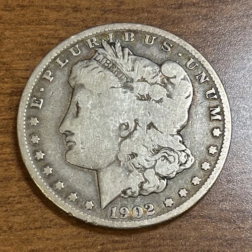 1902-S $1 Morgan Silver Dollar VG