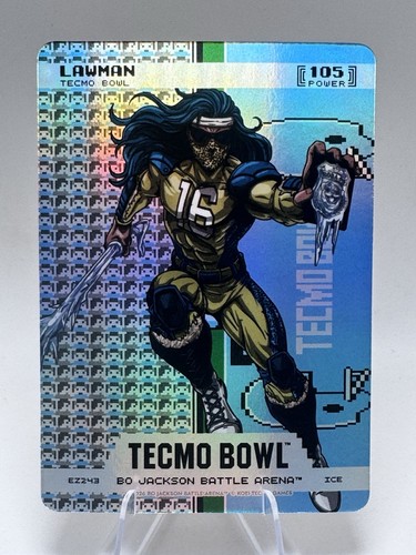 LAWMAN Bo Jackson Battle Arena Tecmo Bowl Endzone Ice EZ243 - TREVOR LAWRENCE