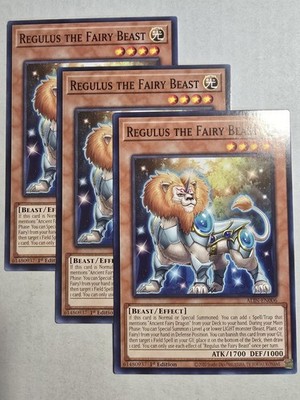Regulus the Fairy Beast ALIN-EN006 (x3) Alliance Insight 1st Edition NM