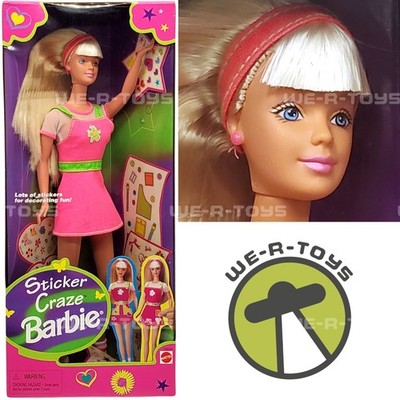 Sticker Craze Barbie Doll with Stickers 1997 Mattel 19224 | eBay