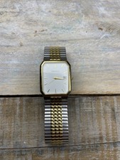 CARAVELLE BY BULOVA MEN'S DRESS WATCH MODE TWO-TONE QUARTZ MOVEMENT