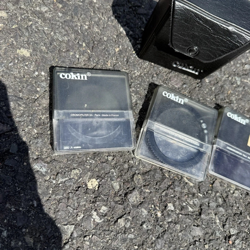 Cokin Filters Lot Of 3 With Hard Case And Soft Carrying Case - Image 2 of 4