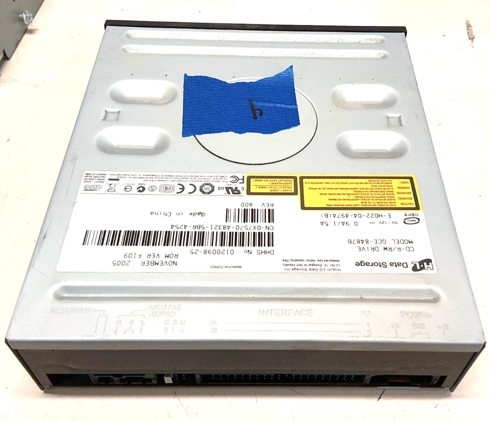 Hitachi-LG HL Data Storage GCE-8487B Desktop PC IDE CD-ROM/CD-R/RW Drive TESTED! - Image 3 of 4