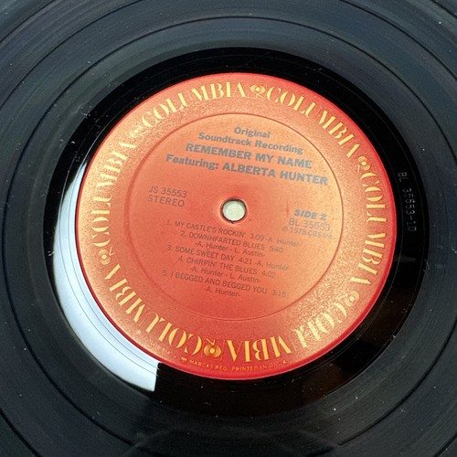 REMEMBER MY NAME SOUNDTRACK LP 12" VINYL RECORD NM COLUMBIA π₯π₯ - Foto 11 di 20