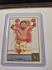 Topps 2011 Allen & Ginter's Manny Pacquiao Boxing Rookie #262