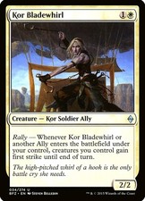 X 1 Kor Bladewhirl NM-M Battle for Zendikar BFZ 034 MTG Magic The Gathering