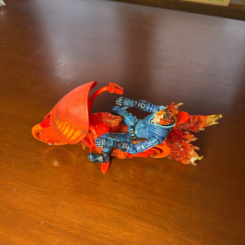 Marvel Legends Series 7 Phasing Variant Ghost Rider 2004 Toy Biz With ...