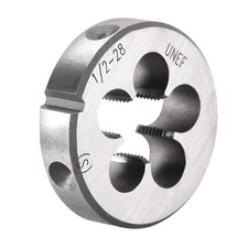 1/2-28 UNEF Round Alloy Machine Threading Die Right Hand 2 28 Threading Die