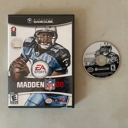 Madden NFL 08 (Nintendo GameCube, 2007) No Manual, Tested.