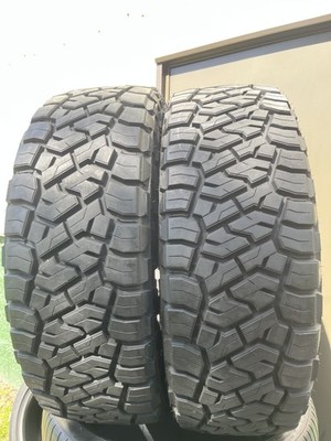 Set Of 2 Toyo Open Country RT Trail LT 275/65R20 126/123S DOT.3722 NO Patch