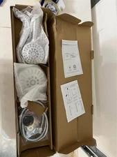 NEW Single Handle 5-Spray Wall Mount Handheld Shower Head Shower Faucet 