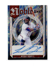 2023 Leaf Metal MICHAEL HARRIS II #1/1 AUTO ROOKIE CARD RC AUTOGRAPH Braves. rookie card picture
