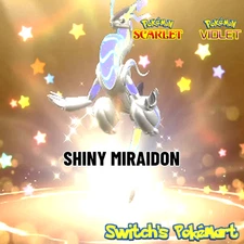 ✨ Shiny Legendary Pokemon Shiny Miraidon Gift 2025✨ PALDEA GIFT LINK TRADE✨