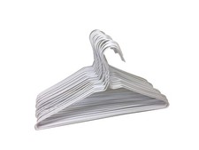 Pack of 30 Wire Hangers Steel Metal Drip Dry Coat Clothes Hangers -Metal Coat...