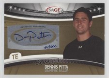 2010 Sage Auto Gold 24/200 Dennis Pitta #A-39 Auto x5u