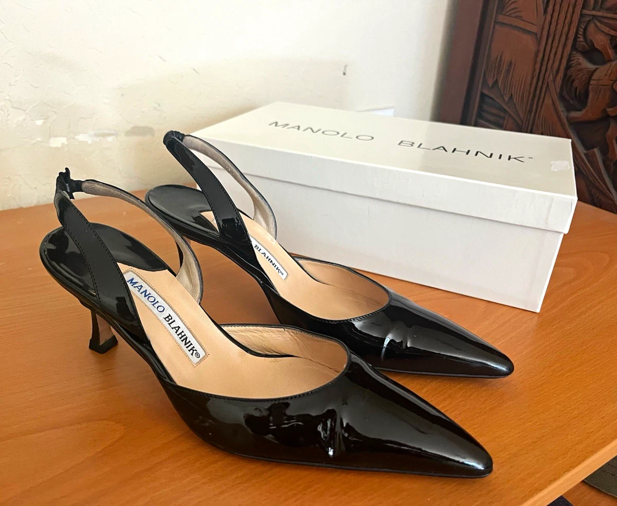 25+ Manolo Blahnik Carolyne Slingback Heels for Women for sale