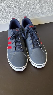 Adidas VS Pace 2.0 in der Farbvariante Blau/Rot, Größe 11 1/2 Neu und ungetragen