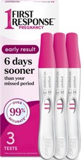 First Response Early Result Pregnancy Test, 3 Pack Packaging 3 Count, White