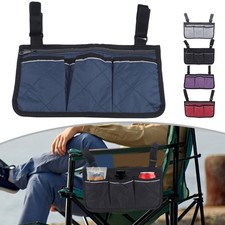 Wheelchair Chair Side Bag with Reflective Strip Securely Store Your Belongings