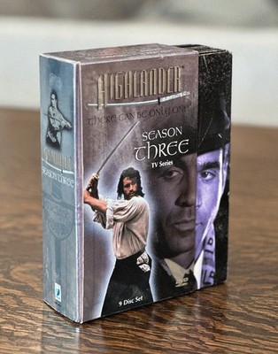 Highlander The Series - Season 3  DVD Box set +inserts, cdrom