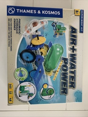 Thames & Kosmos Air+water Power Experiment Kit for Kids Ages 8 and Up
