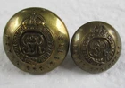 2x WW1 British Army:"ROYAL ENGINEERS BRASS BUTTONS" (24mm-18mm, GVR, RE)