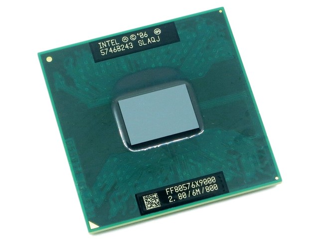 Intel Core 2 Extreme Processor x9000 6M Cache 2.80GHz 800 MHz FSB CPU laptop
