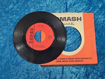 Bruce Channel - Hey! Baby  Smash S-1731  Original Press  + SLEEVE 45 / G+ / #158
