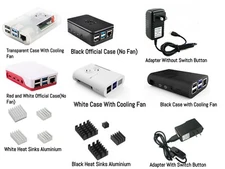 Raspberry Pi 4 B Accessoires, Beginner Level Starter Kit. (No Board!, Kit ONLY)