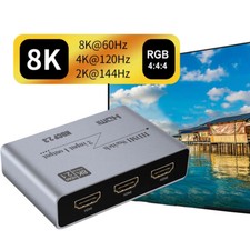 8K 60hz 4K 120hz 2x1 Switch vs 4K Bi-Direction HDMI Switch 2x1 1x2 HDMI Splitter