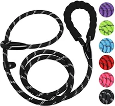 6Ft Slip Lead Training Dog Leash Reflective Strap Adjustable Loop