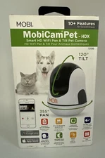 Smart HD Wifi Pan & Tilt Pet Camera   MobiCam Pet-HDX