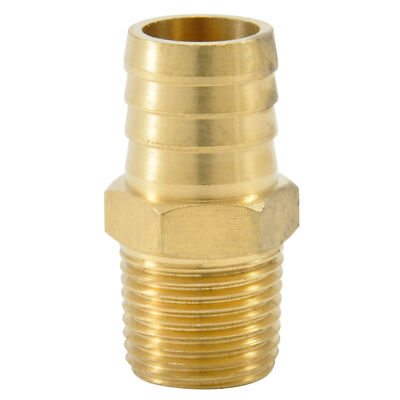 Messing Schlauch Anschluss Reduzierung 20 mm auf 1/2 NPT Männlich Adapter