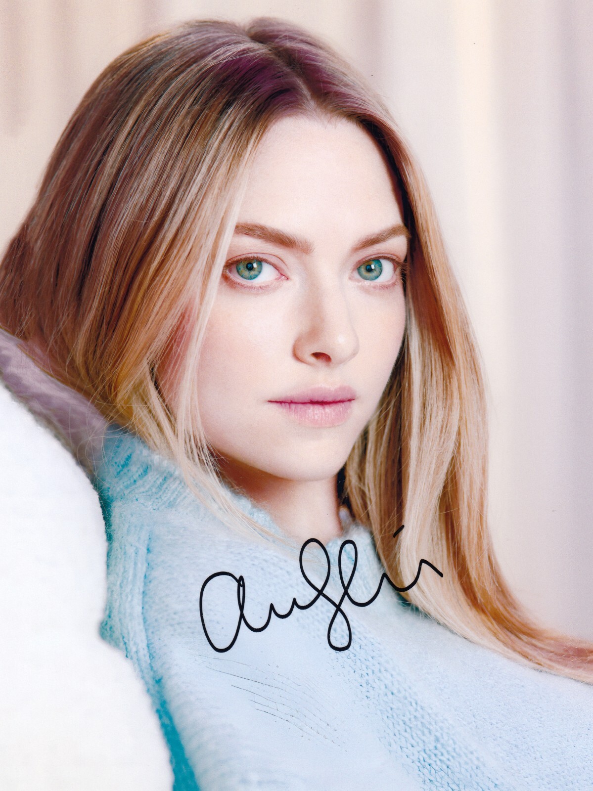 Amanda Seyfried Signed Auto 8 x 10  Photograph
