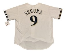 Jean Segura — Milwaukee Brewers Majestic Jersey New w/ Tag — Size Men’s XL