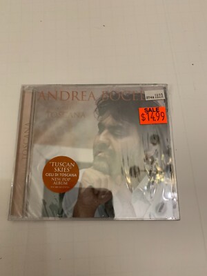 2001 Andrea Bocelli Cieli Di Toscana Sugar/Polydor CD Sealed