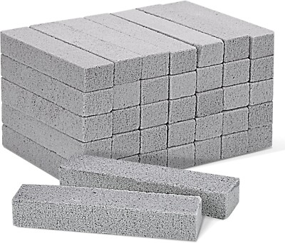 #ad 36 Pack Pumice Stones for Toilet Cleaning Bowl StickPumice Scouring Pad Pumice $32.19