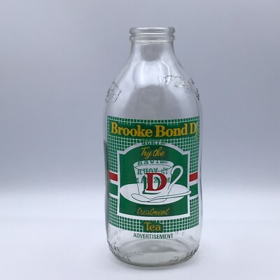   EINE FAB VINTAGE/RETRO  UNIGATE  WERBUNG MILCHFLASCHE /  BROOKE BOND D   