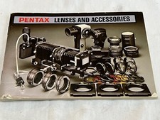 Pentax Lenses and Accessories Camera Catalog 4/83