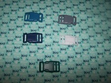 Wet Nose Designs Im Deaf Dog Collar on Light Blue Special Needs COLOR Buckle