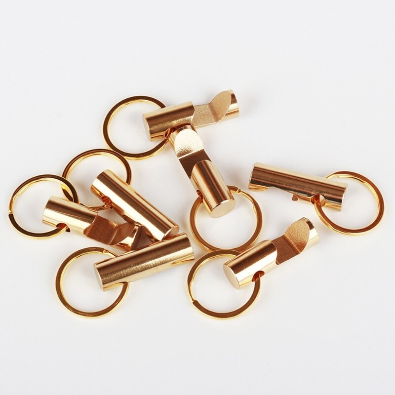 Pocket Bottle Opener Keyring, Bottle Opener Keychain Brass Key Opener