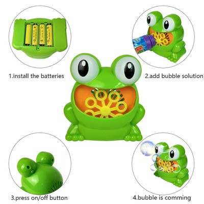 frog bubbles