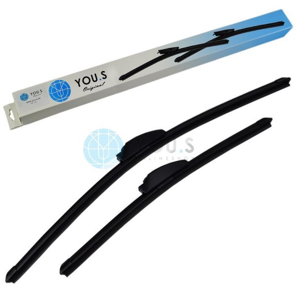 2 You.S Wischer Scheibenwischer Vorne 550 + 400 Mm FüR Alfa Romeo 147 (937_)-image