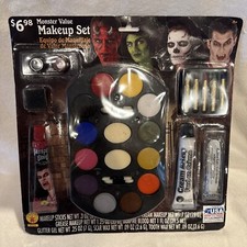 New Rubies Monster Value Makeup Set Halloween Production WM33559 Free Shipping