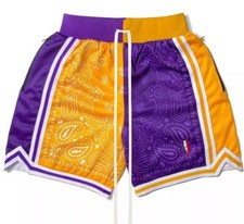 Collect  Select Swingman Shorts  WHAT THE Lakers  - Men  s XLarge / 38  Waist