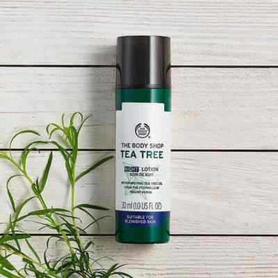moisturizer body shop tea tree